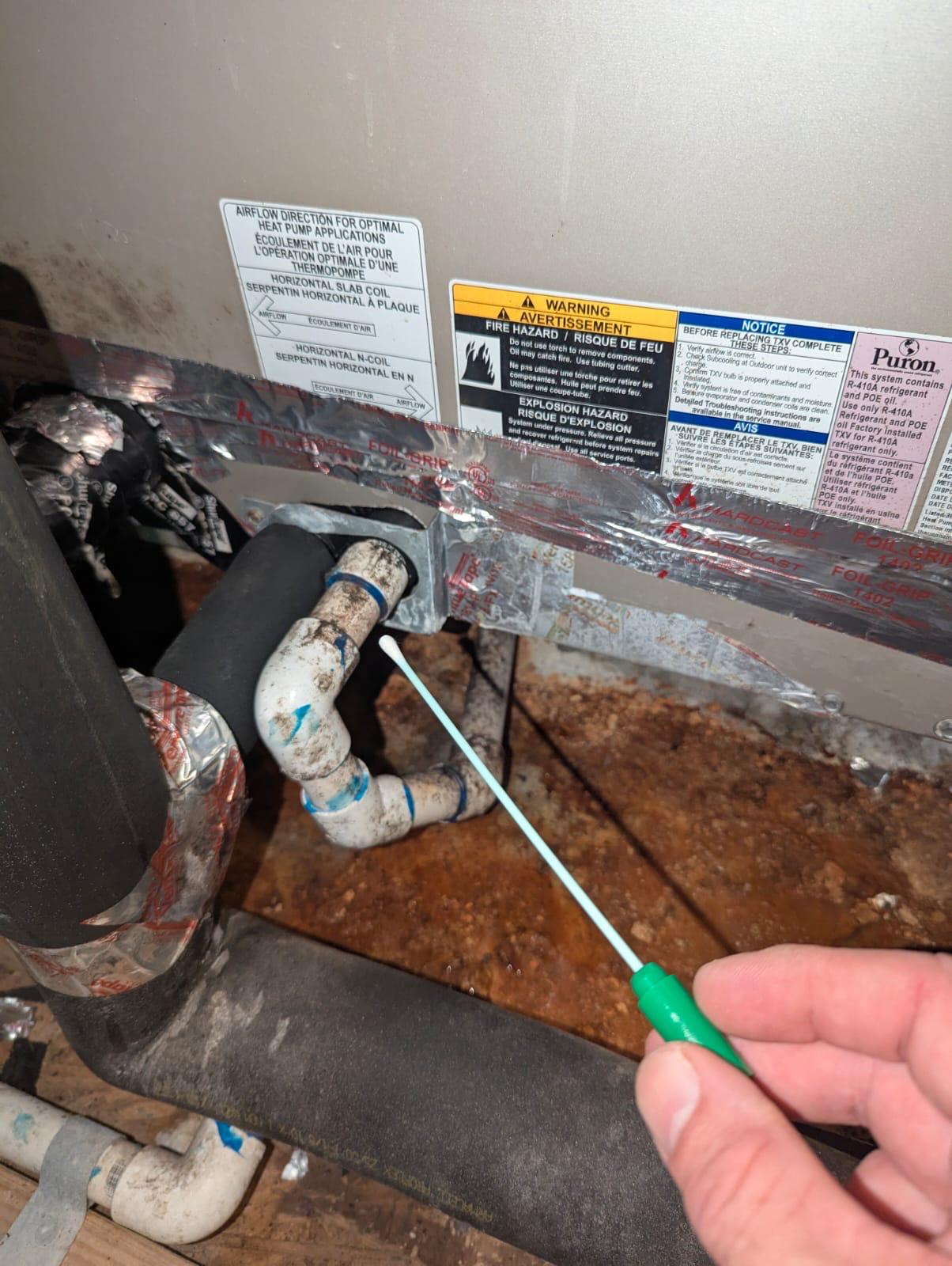 mold on hvac