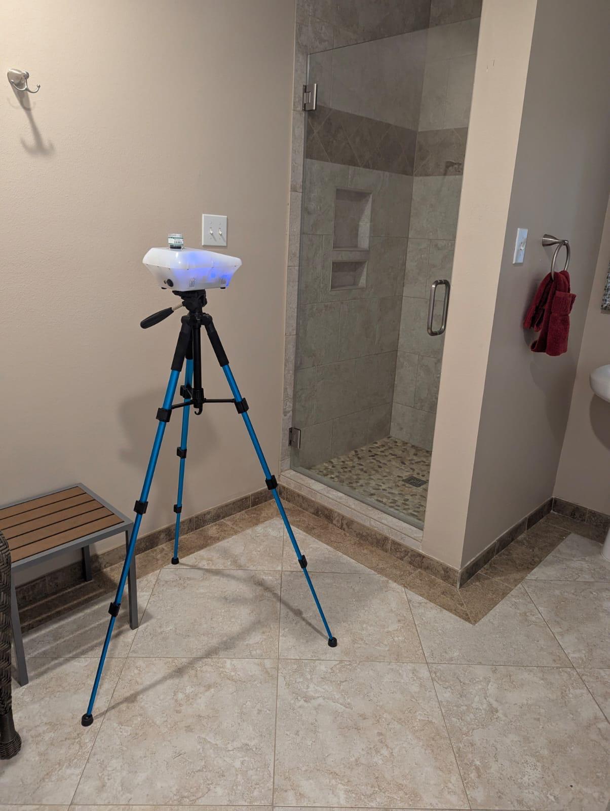 mold testing in bathroom