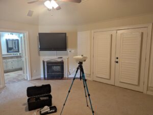 mold testing living room katy
